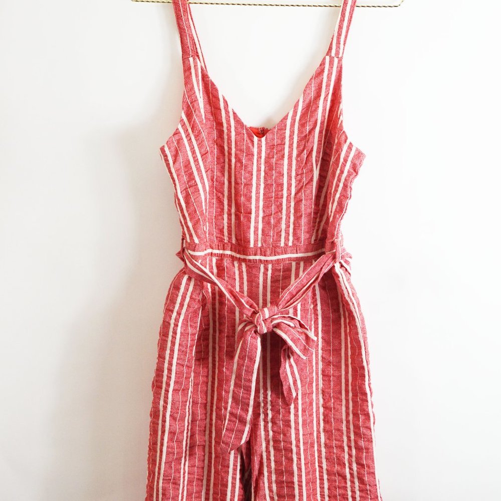 Anthropologie Robin Striped Wide Leg Jumpsuit XS - Picture 3 of 5